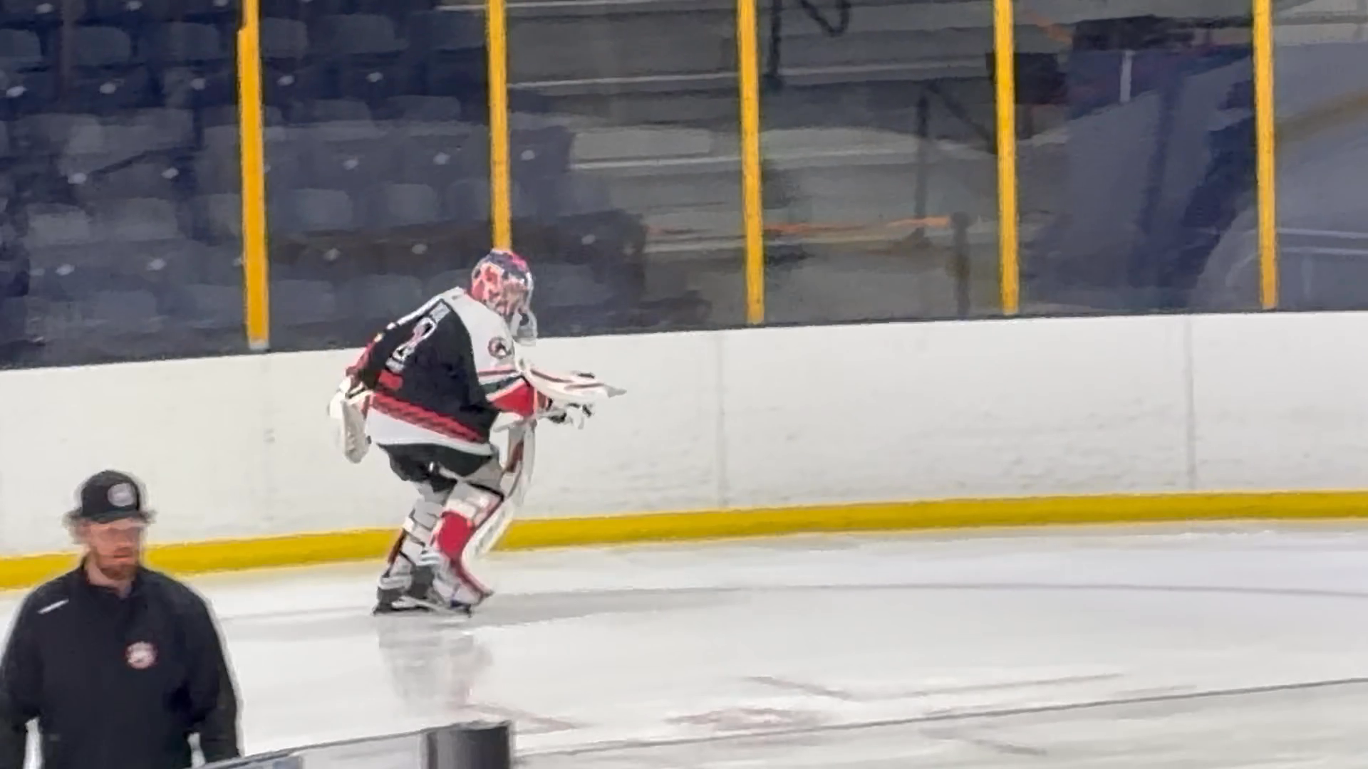 Henry Losh: Merrimack Goalie training