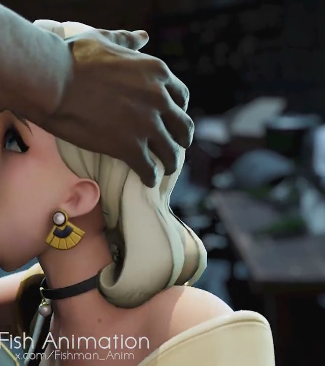 mercy and formalwear mercy overwatch drawn by fish animation and
