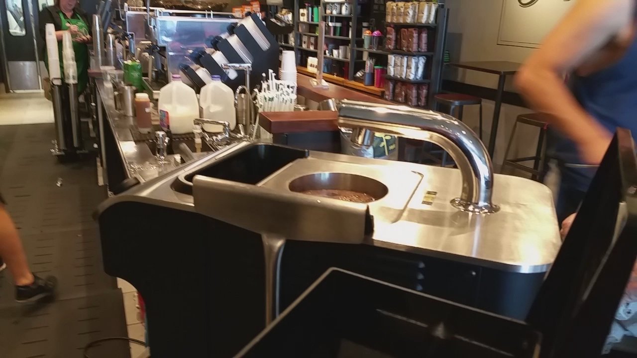 Starbucks - Clover coffee being aerated - Coffee & Tea Near Me - Wayne, New Jersey