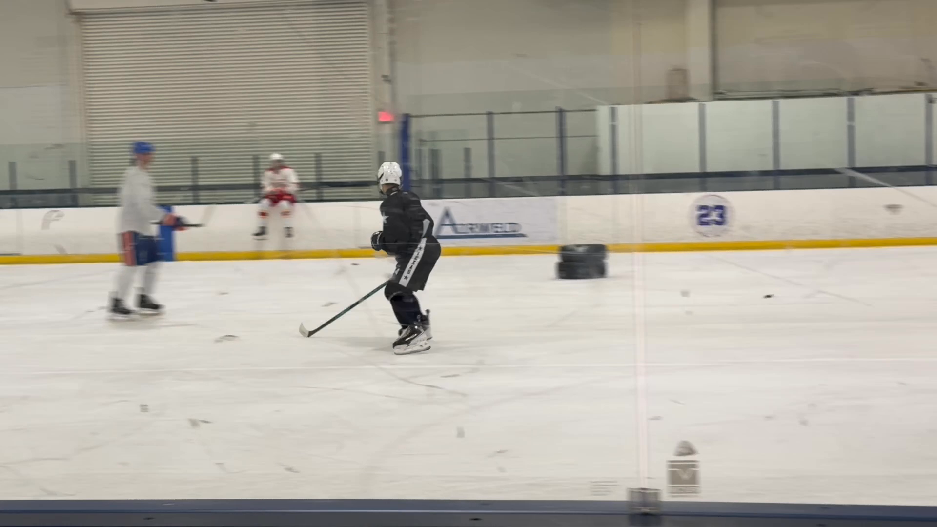 Gianluca Trazzera: Mastering Dman Skills in On-Ice Training