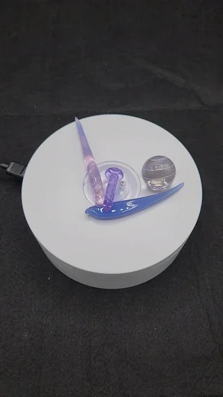 Preview pic of Marvin's glass slurper set