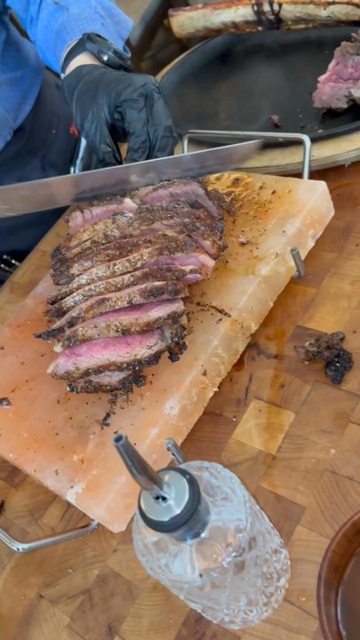 Toro Toro - 52 oz Tomahawk....the craftmanship :) - Steakhouses Near Me - Houston, Texas