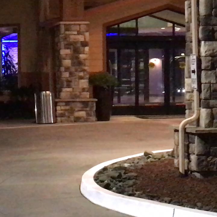 Bear River Casino Resort - Main entrance with valet parking wraparound driveway - Casinos Near Me - Loleta, California
