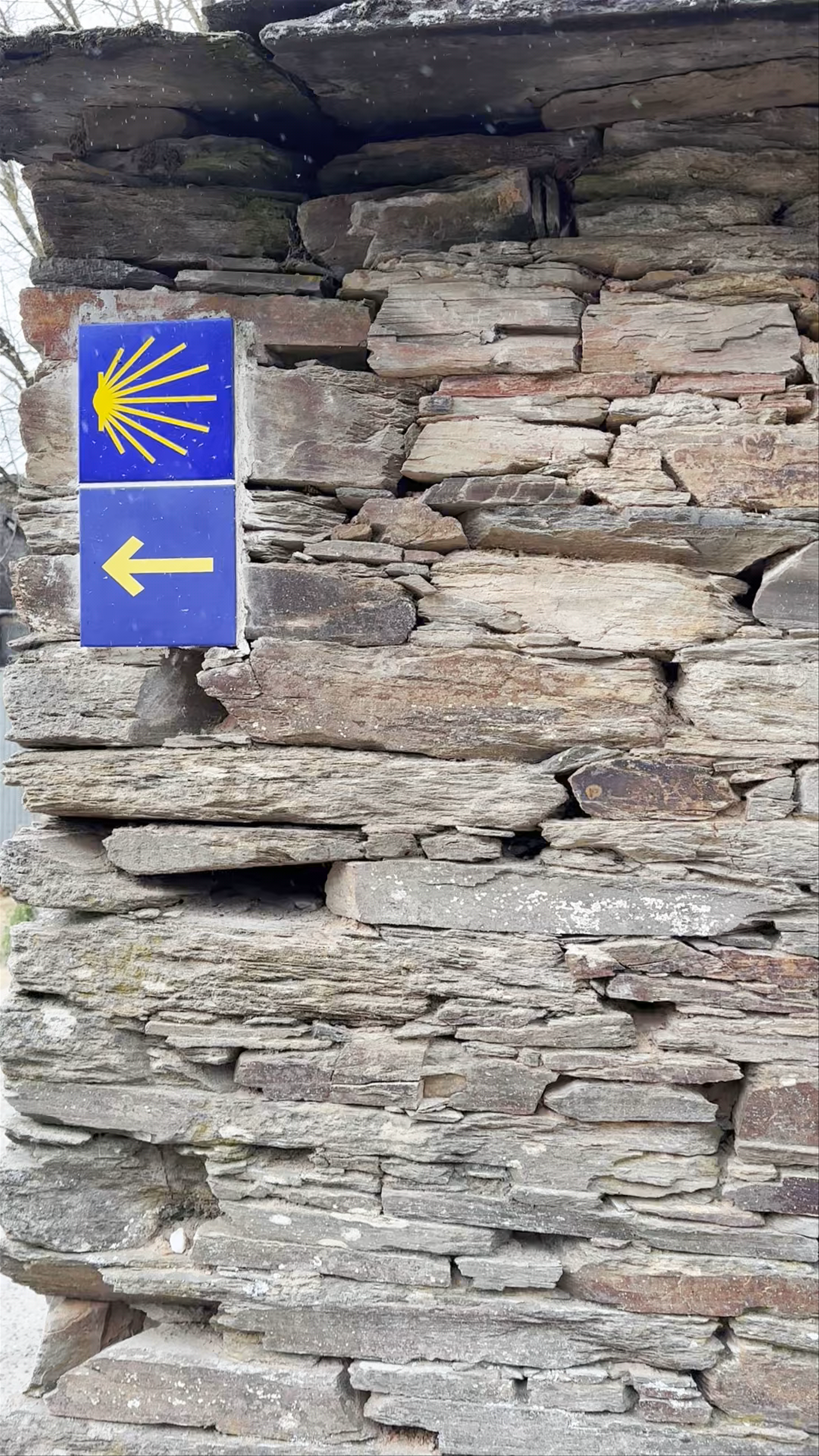 Rustic Camino de Santiago Trailwalk in Aguada, Sarria