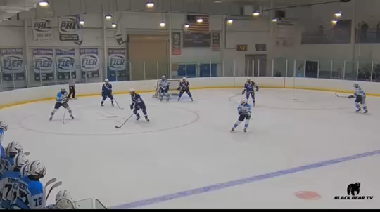 Colton Boda Scores Power Play Goal for Burrell Bucaneers Varsity PIHL D2