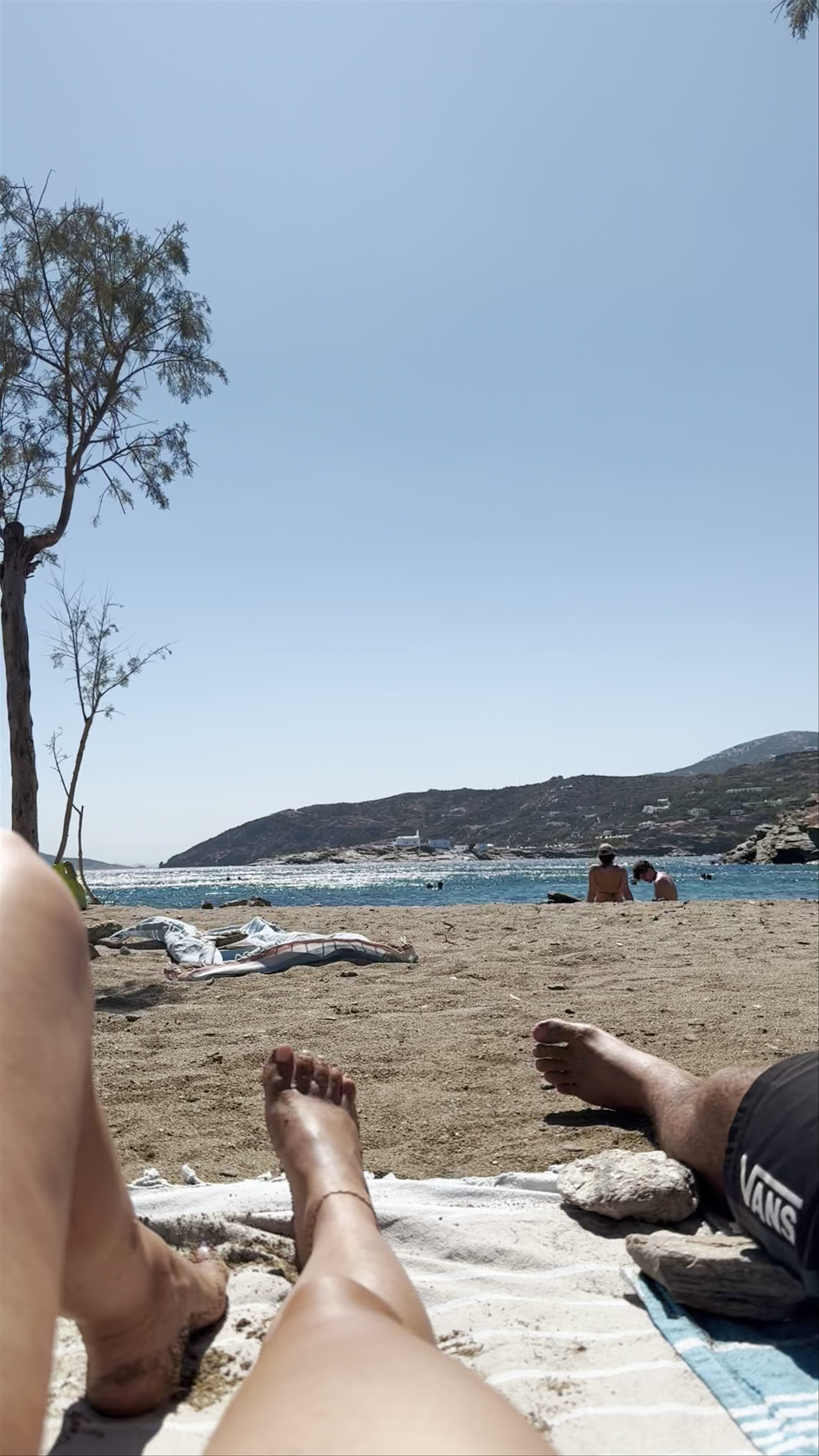 Sun-Kissed Serenity at Fassolou Beach, Sifnos, Greece