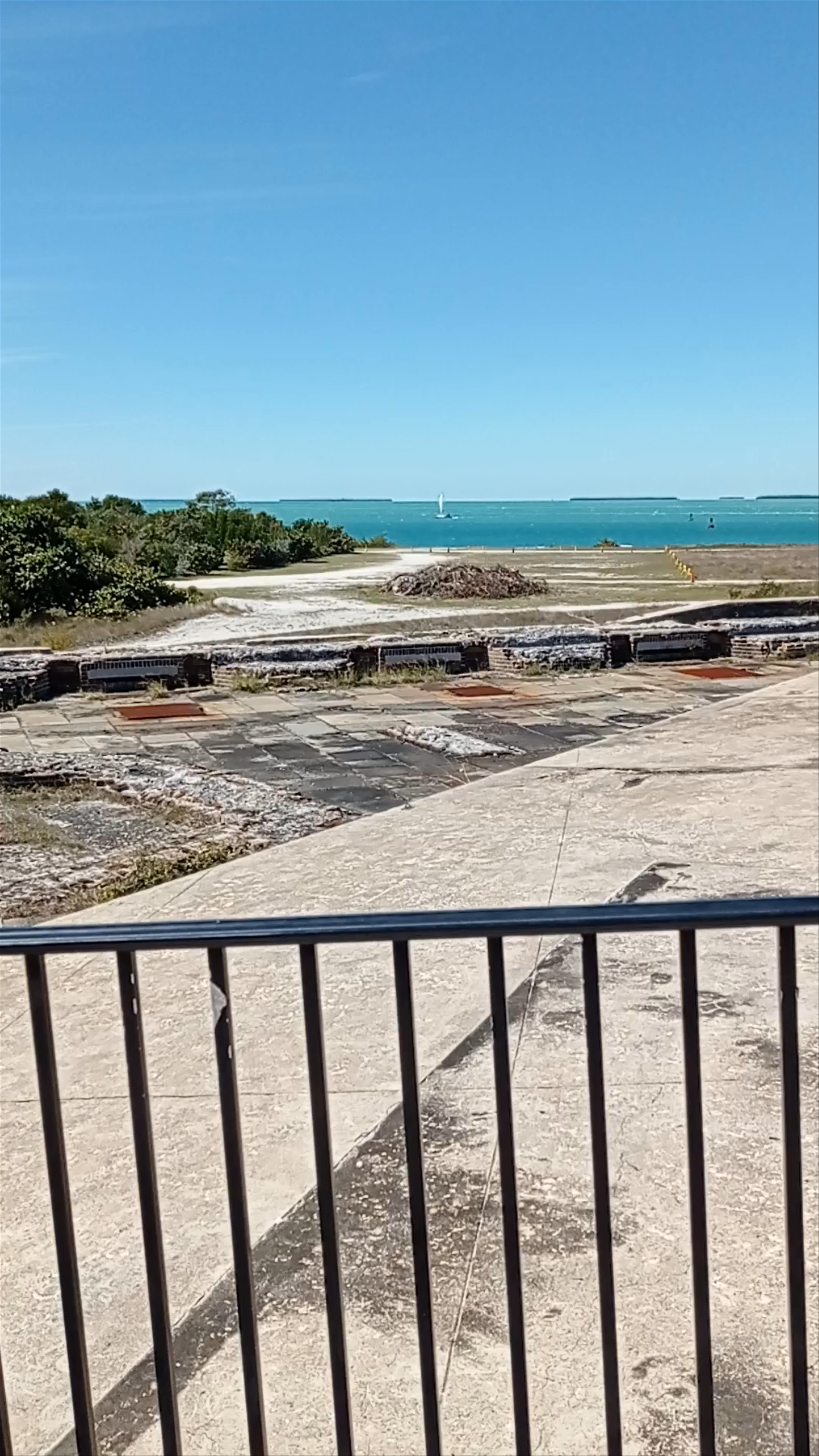 Historic Coastal Views at Fort Zachary Taylor, Key West