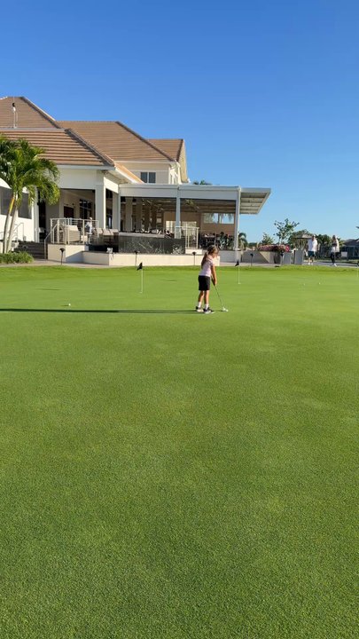 Edwin Watts Golf - On the putting green. - Golf Equipment Near Me - Boca Raton, Florida