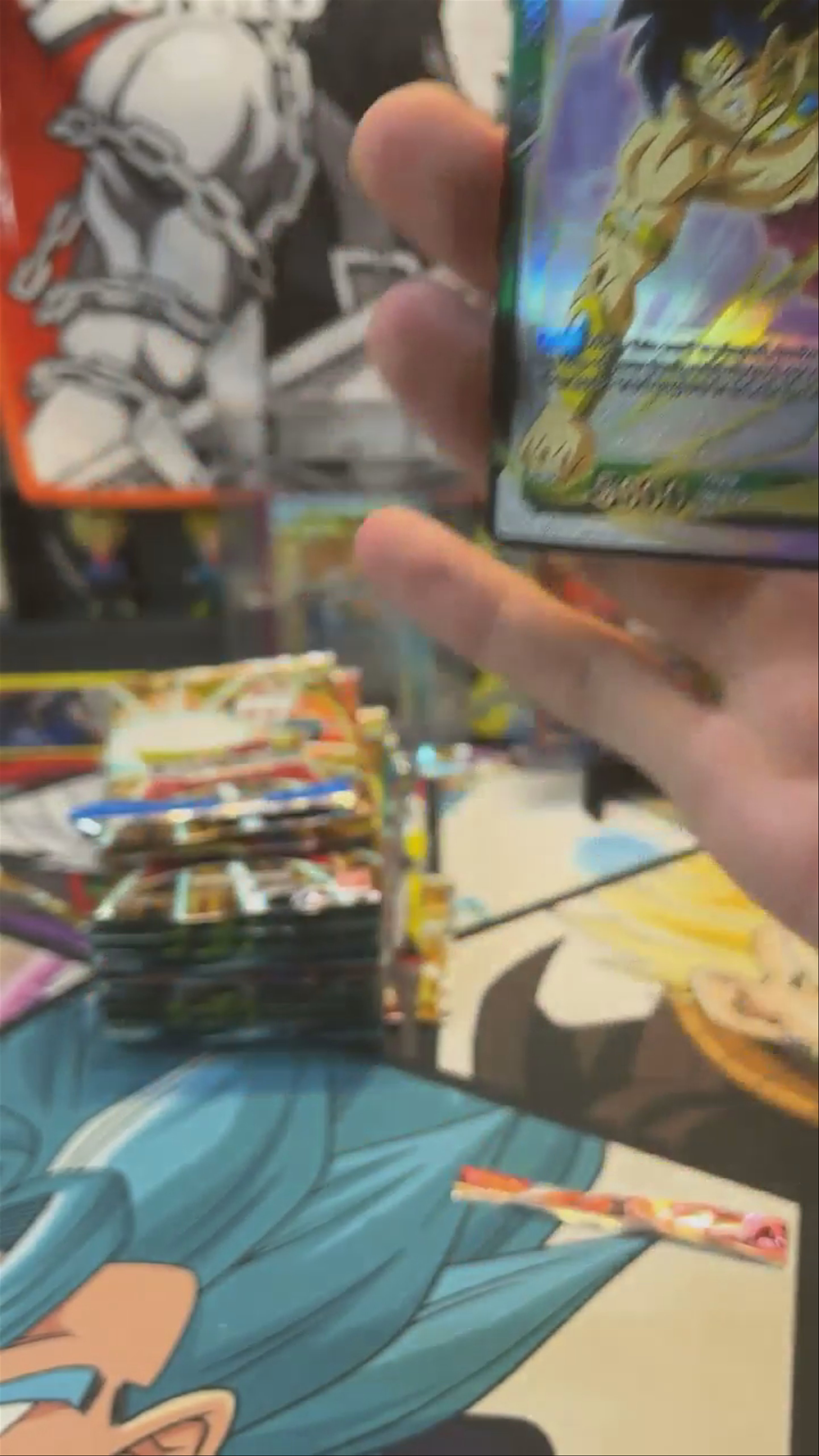 SS2 Gohan SCR pulled live from case break 