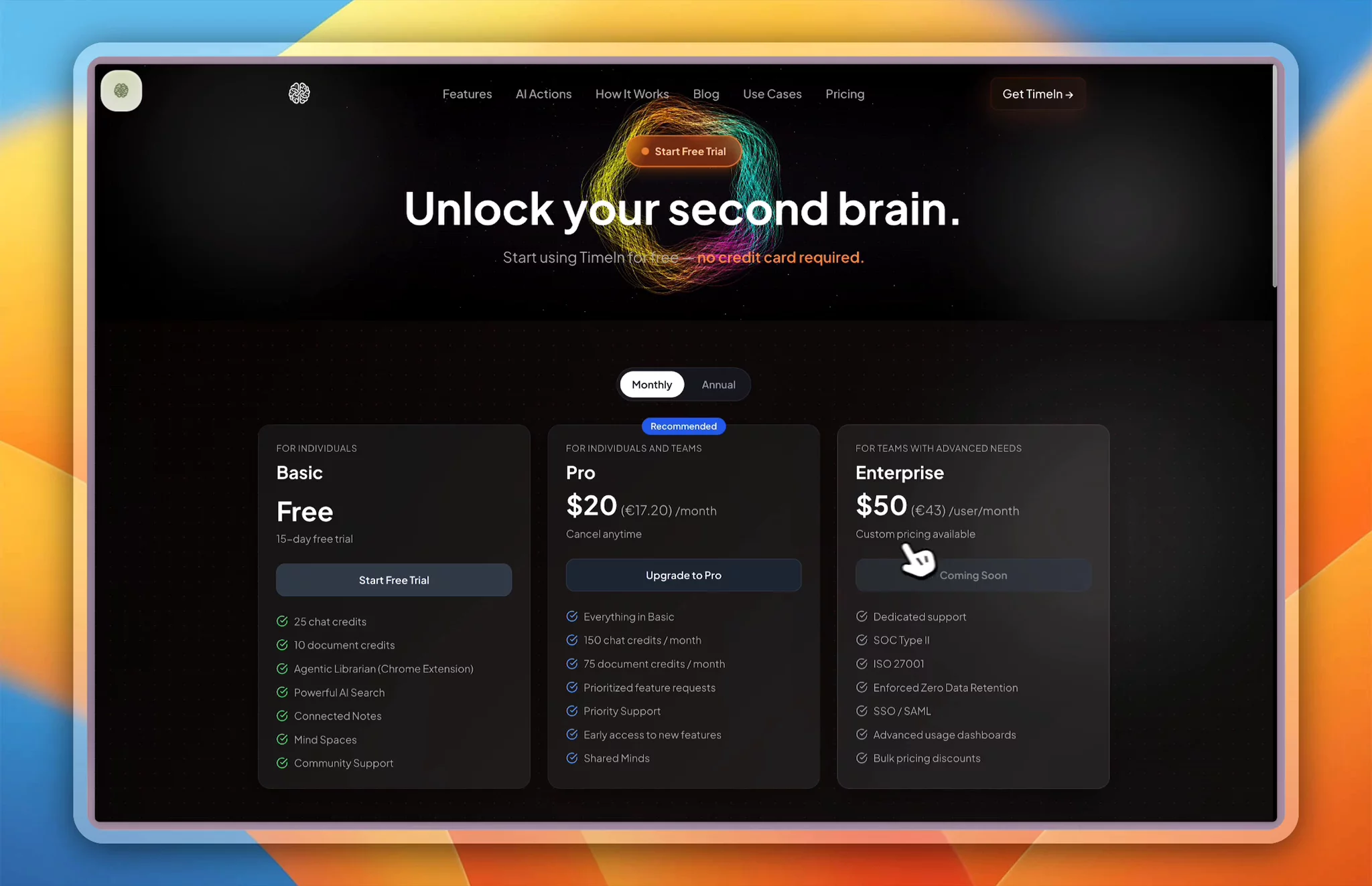Timeln – You AI Brain image 1