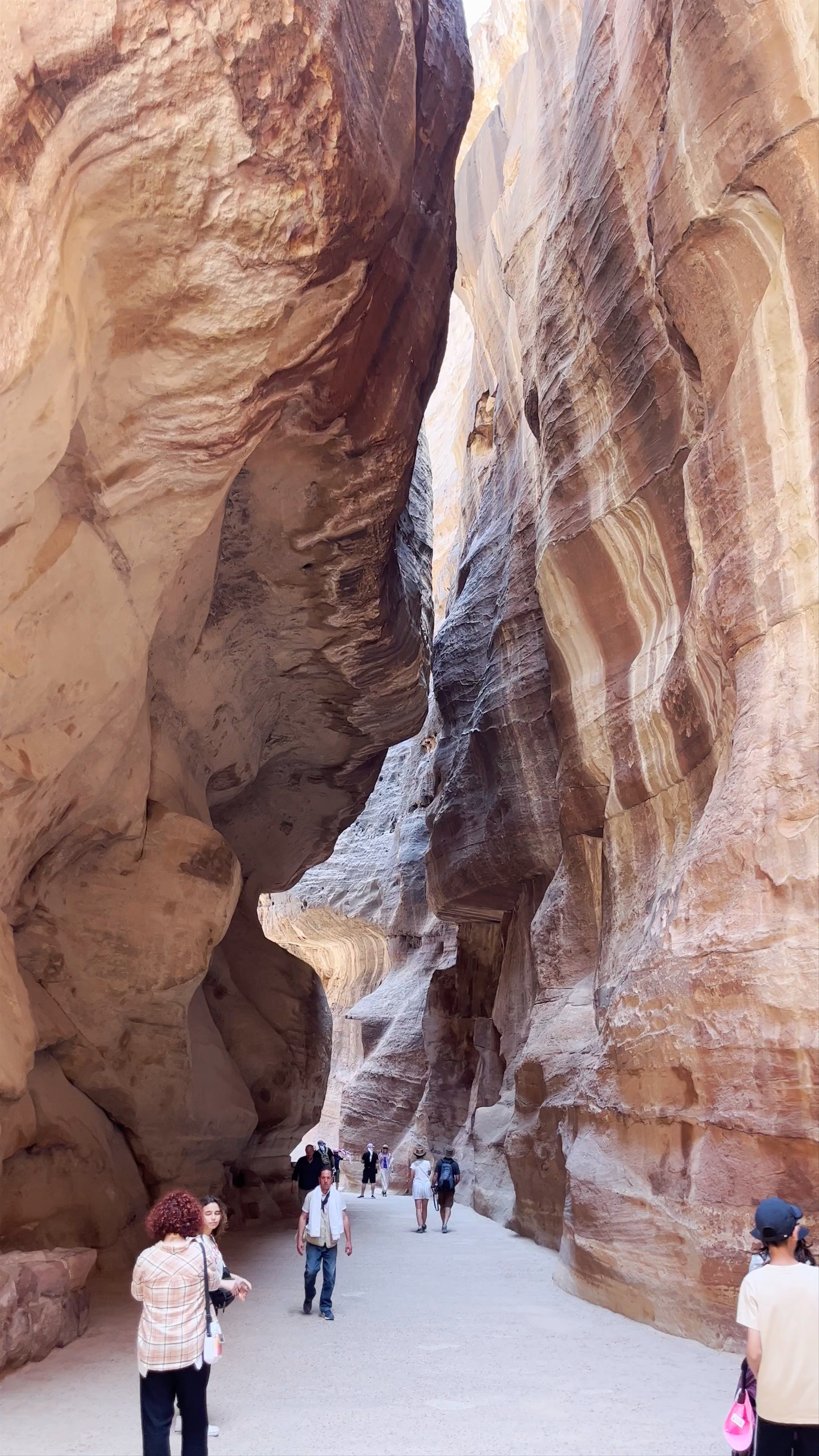 The Siq at Petra: Dramatic Gateway to the Ancient City