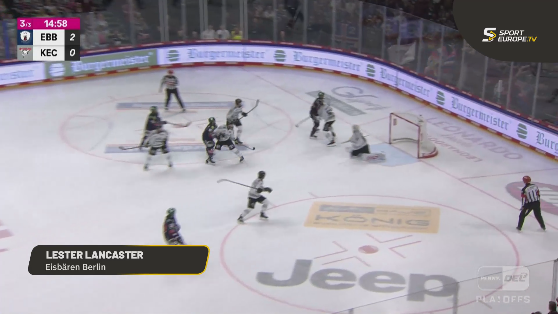 DEL Playoff Semifinals: Les Lancaster (vs Kölner Haie)
