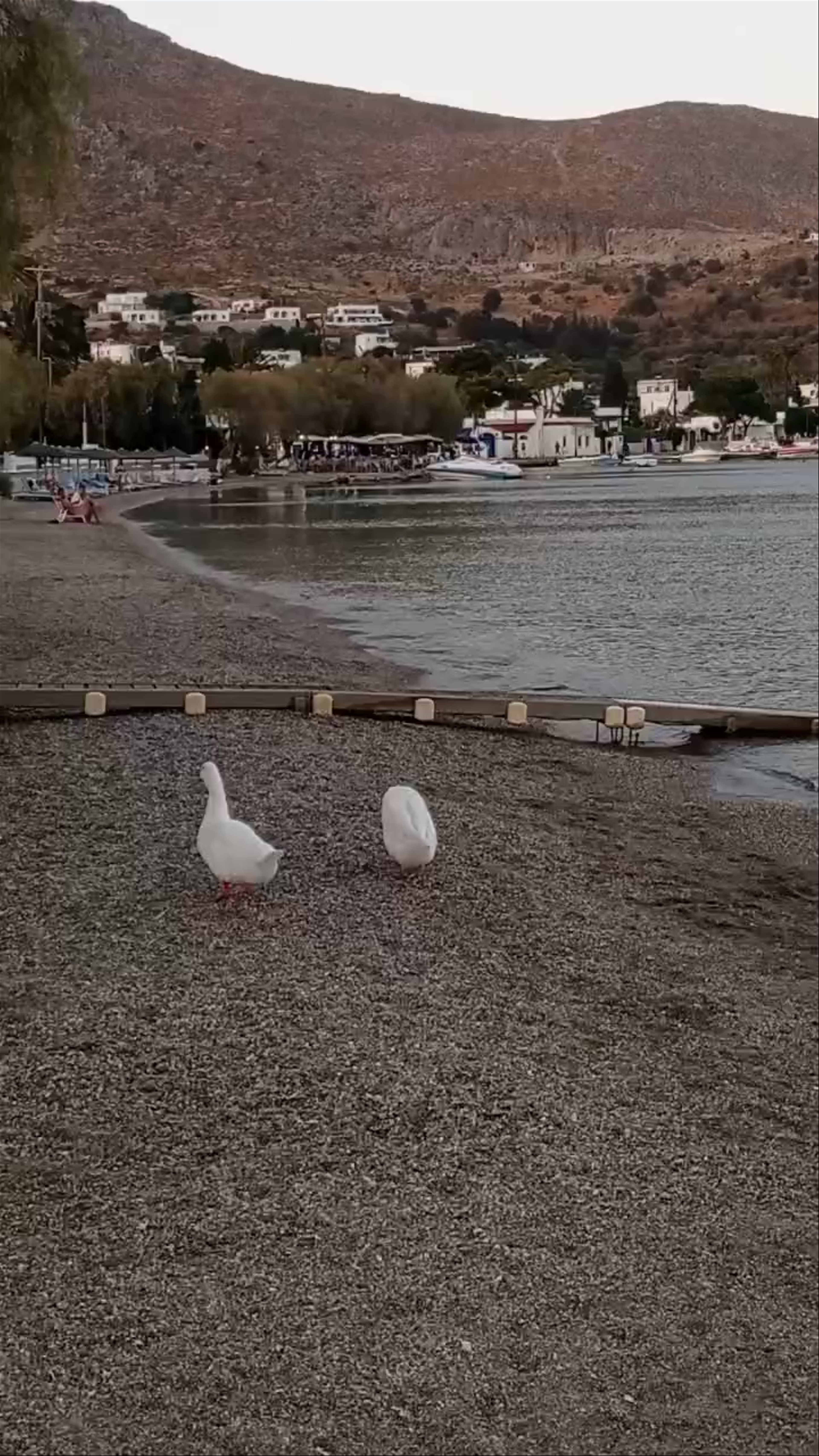 Serene Evening at Alinda Beach, Greece