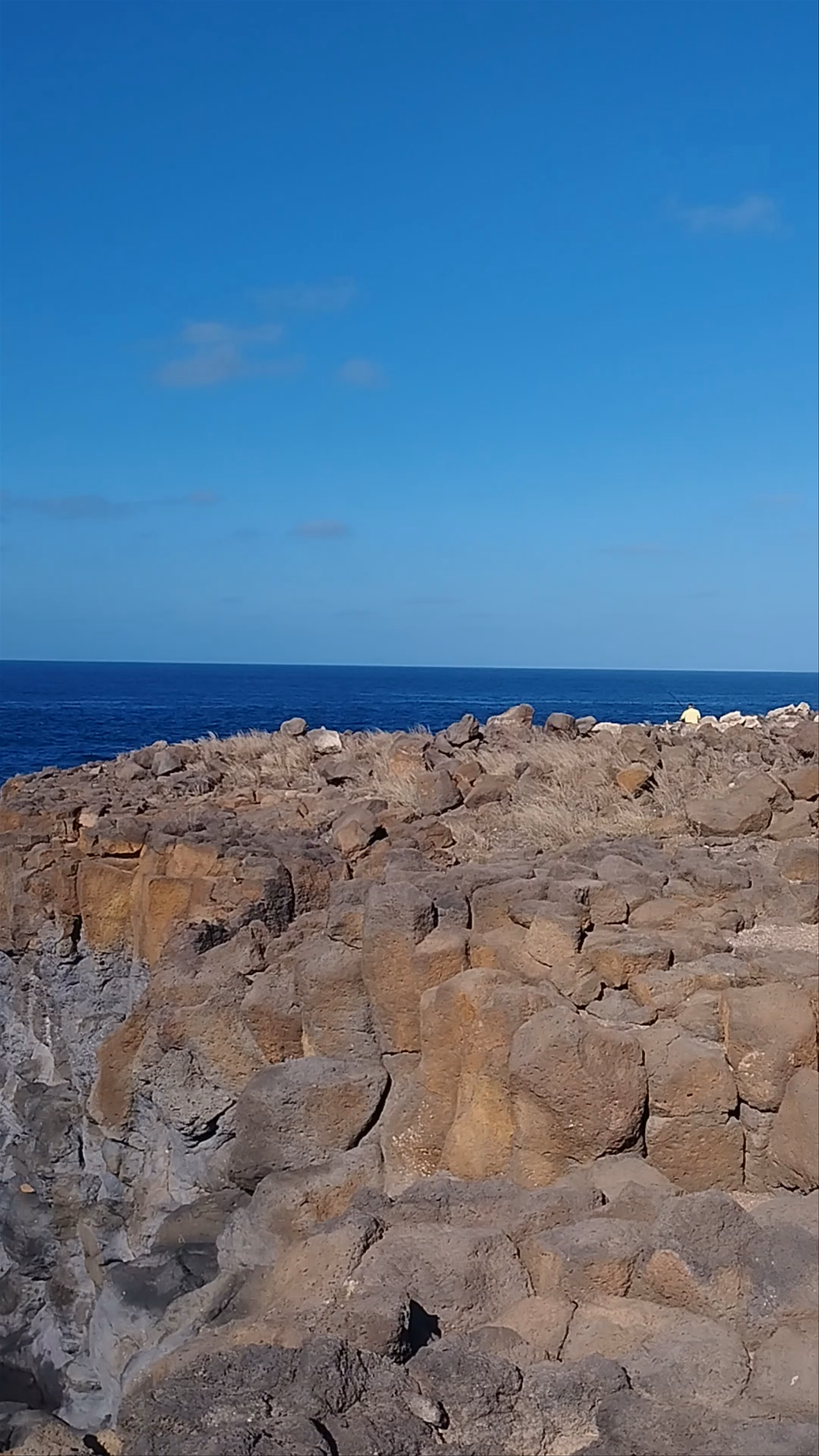 Buracona - Blue Eye Cave: Majestic Coastal Wonder in Palmeira, Cabo Verde