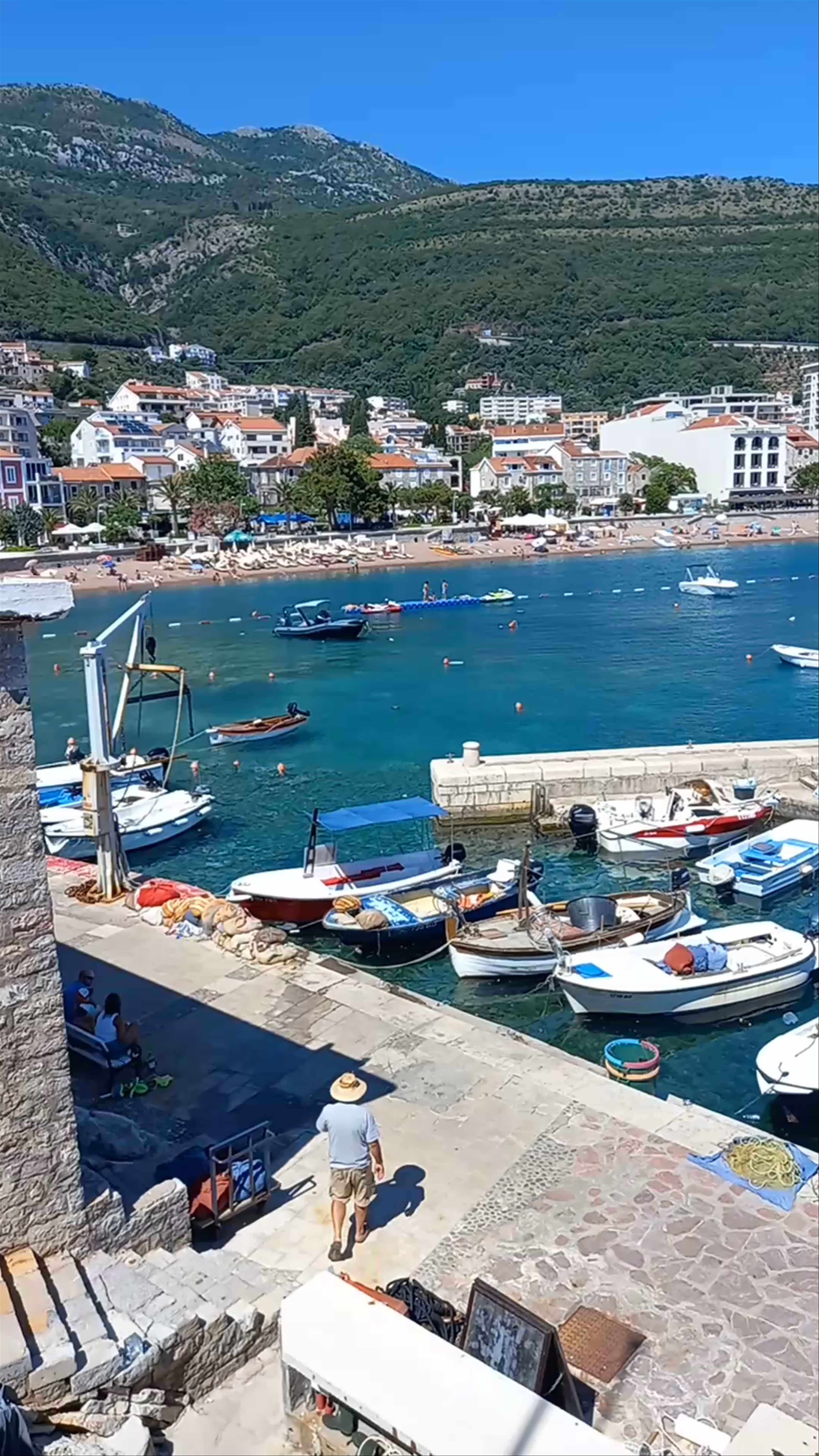 Kastio Castle and Coastal Charm in Petrovac, Montenegro