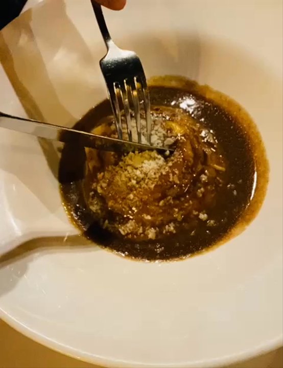 Acero - Prix fixe Egg Raviolo* from December 2025 - compare this smaller portion size to my previous photo from 2022. - Italian Near Me - Maplewood, Missouri