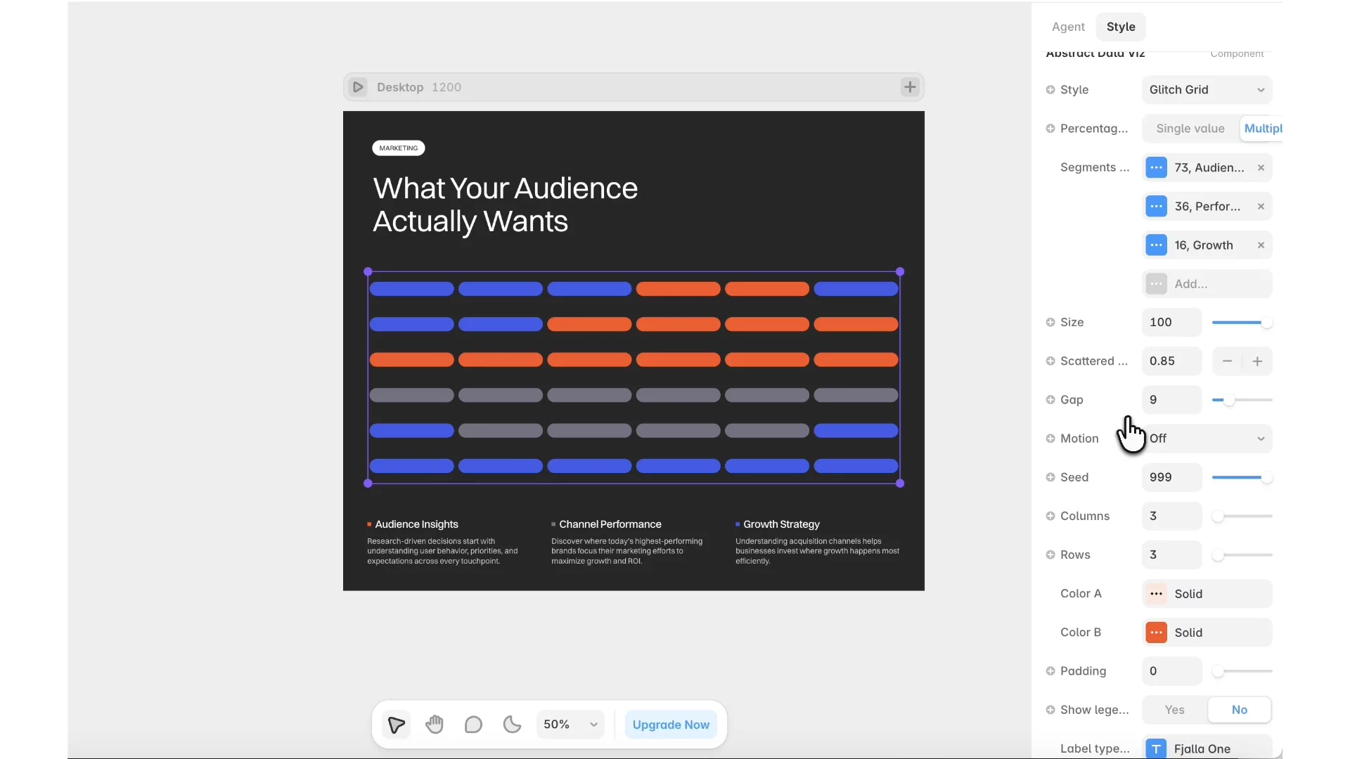 If I say my Data Visualization component is customizable, I really meant it.