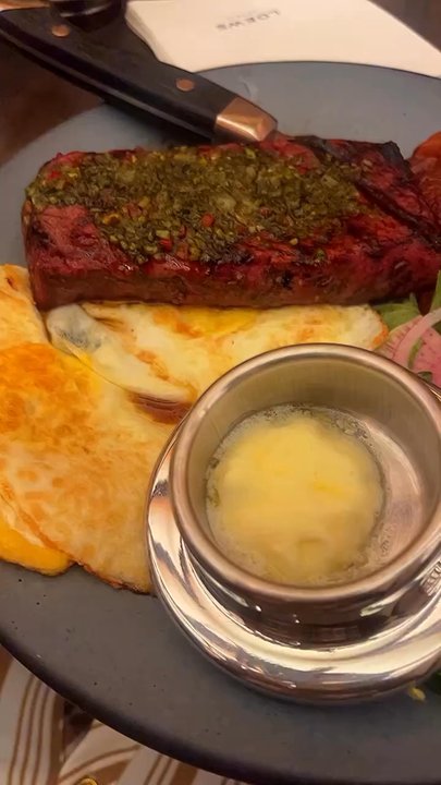 ETA Restaurant + Bar - Steak and eggs breakfast with potatoes - New American Near Me - Chicago, Illinois