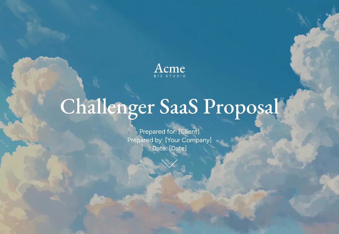 Preview of Challenger Sales Methodology template