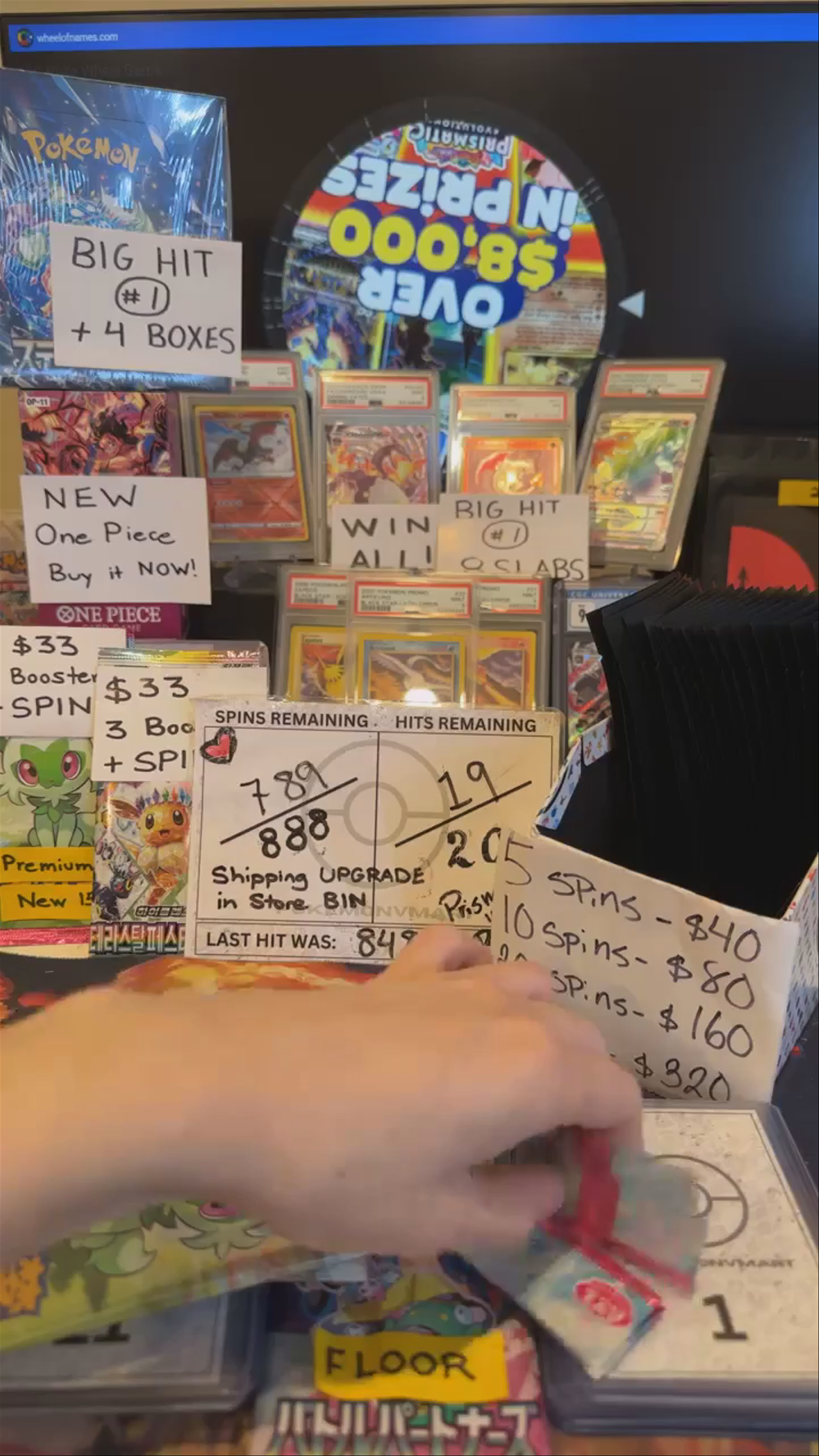 Over $8,000 in PRIZES + Prismatic Evolution/151/Battle Partners 🥇W