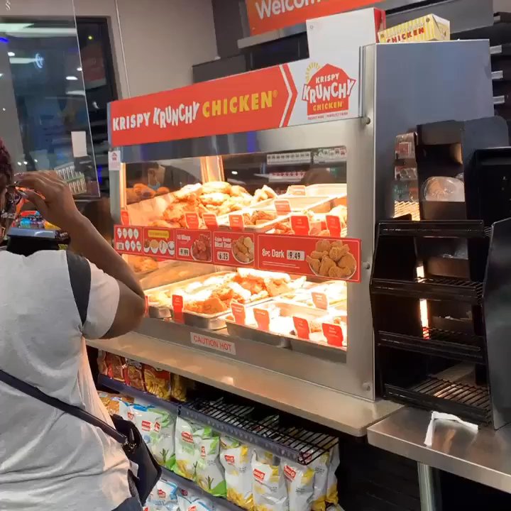 Krispy Krunchy Chicken - Long line... - Chicken Shop Near Me - San Jose, California
