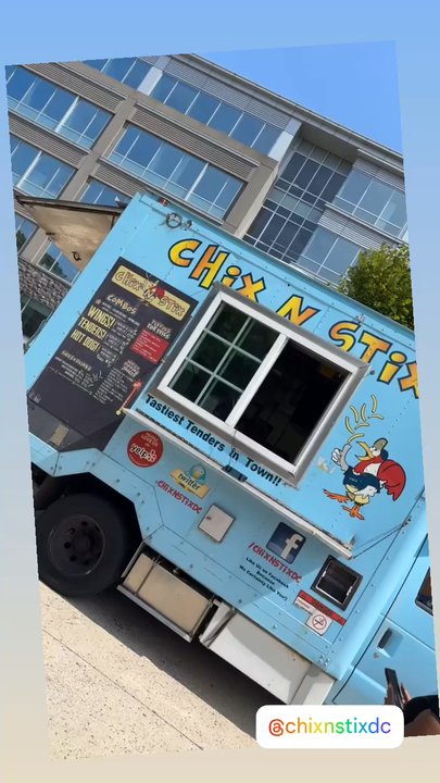 Chix N Stix - It's a cute lil food truck with yummy chicken tenders and bomb a$$ wings. - Food Trucks Near Me - Washington, DC, District of Columbia