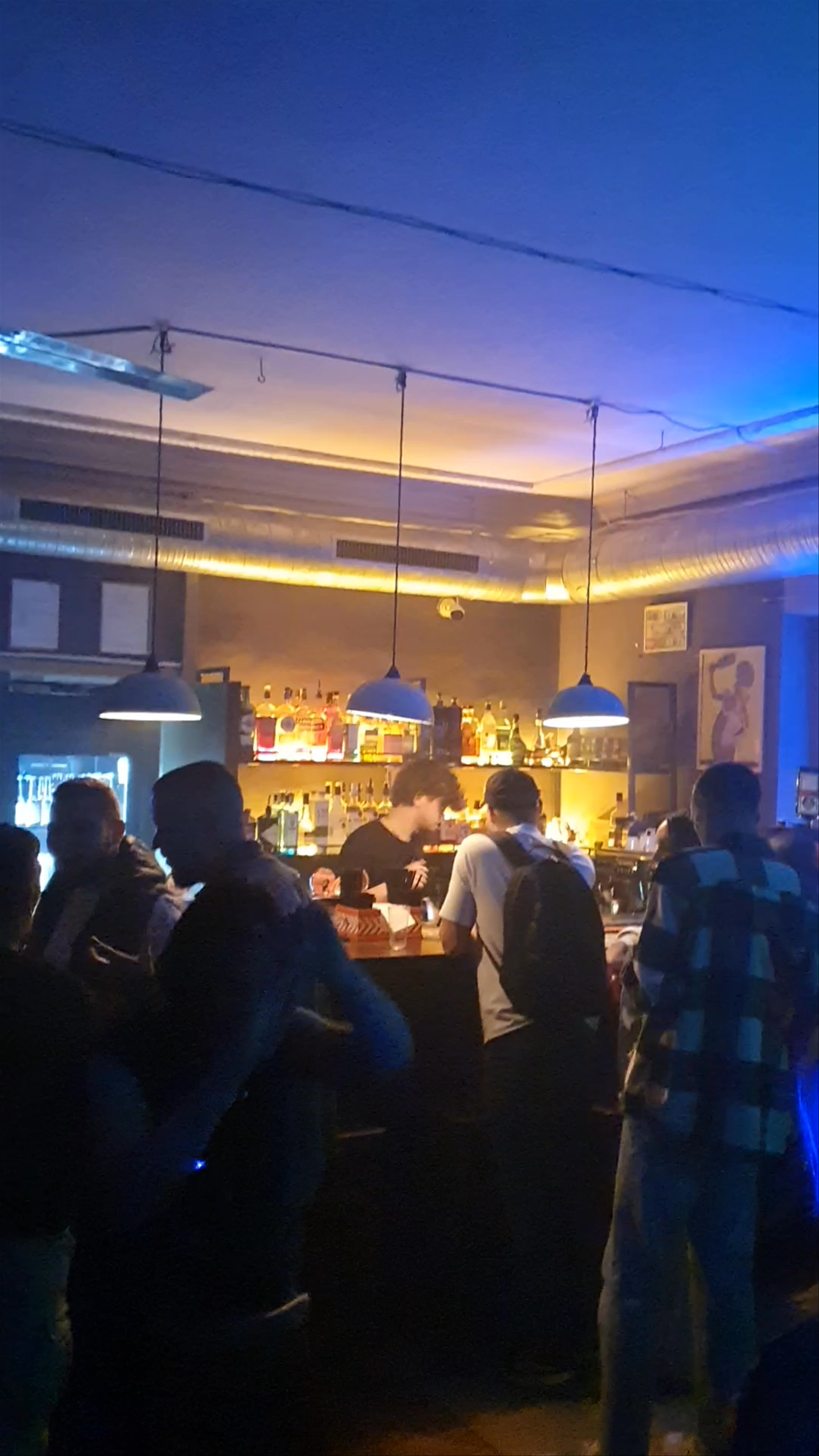 Night Vibes at Aqua Luna Bar, Riga