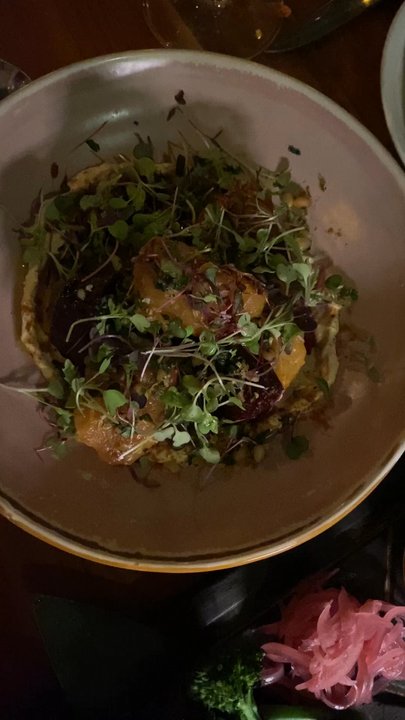 The Collab - Beautiful presentation of our dinner! - Desserts Near Me - Coral Gables, Florida