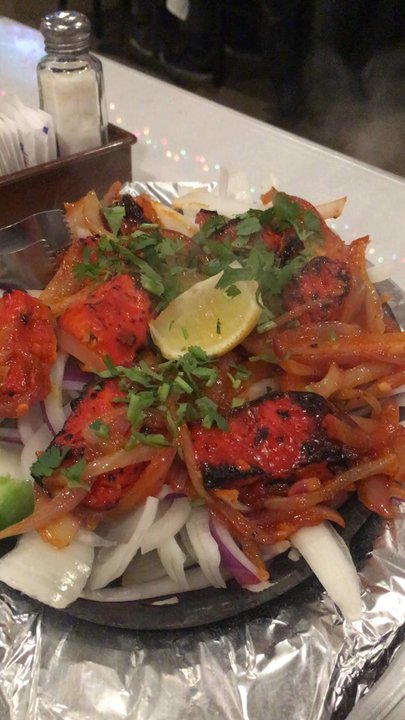 Amber Indian Restaurant - Sizzlin' Fish Tandoori - Indian Near Me - Carmel, Indiana