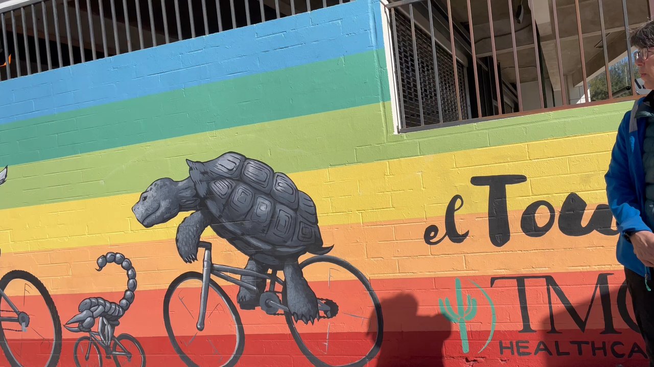 Turquoise Trail - Murals in Tucson - Recreation Centers Near Me - Tucson, Arizona