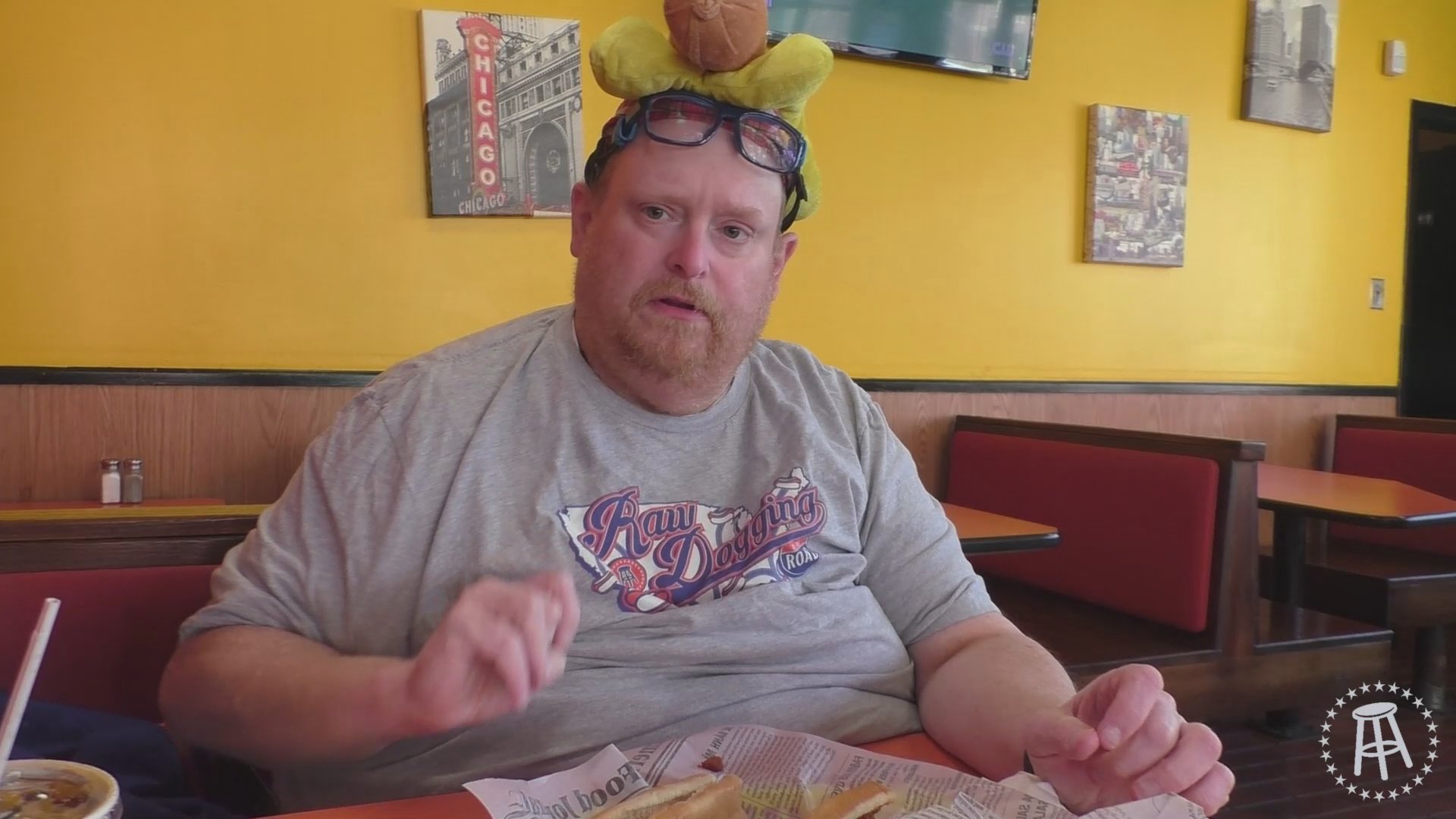 Raw Dogging at Burger Baron in Chicago