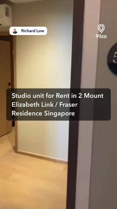Studio Service Apartment (Condo) for Rent in  2 Mount Elizabeth Link - Image 13