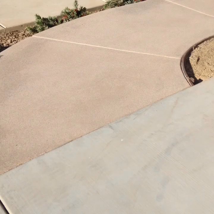 Gore Planning - This is a walk-thru of our finished concrete design that Brad Gore designed for us. - Landscaping Near Me - Winchester, California