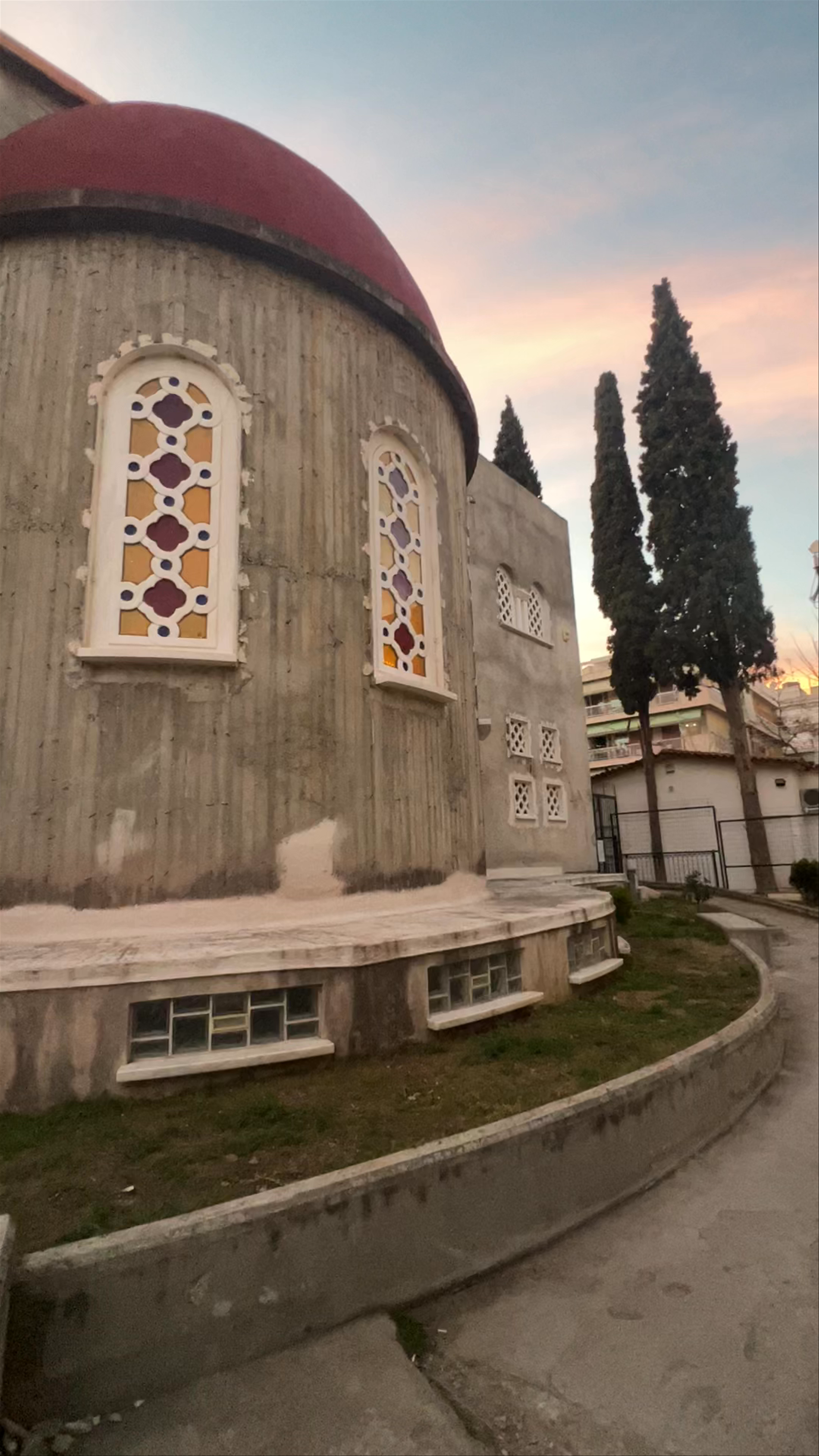 Ιερός Ναός Αγίου Νικολάου: Sunset Serenity in Thessaloniki