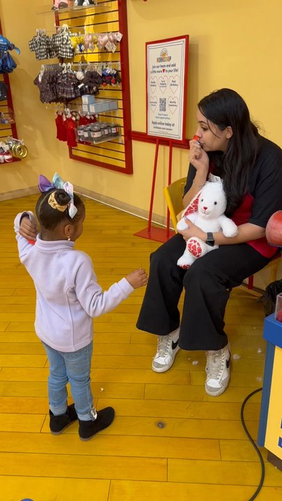 Build-A-Bear Workshop - The ritual of making a wish before putting a heart in your new pal and closing it shut. - Toy Stores Near Me - Austin, Texas