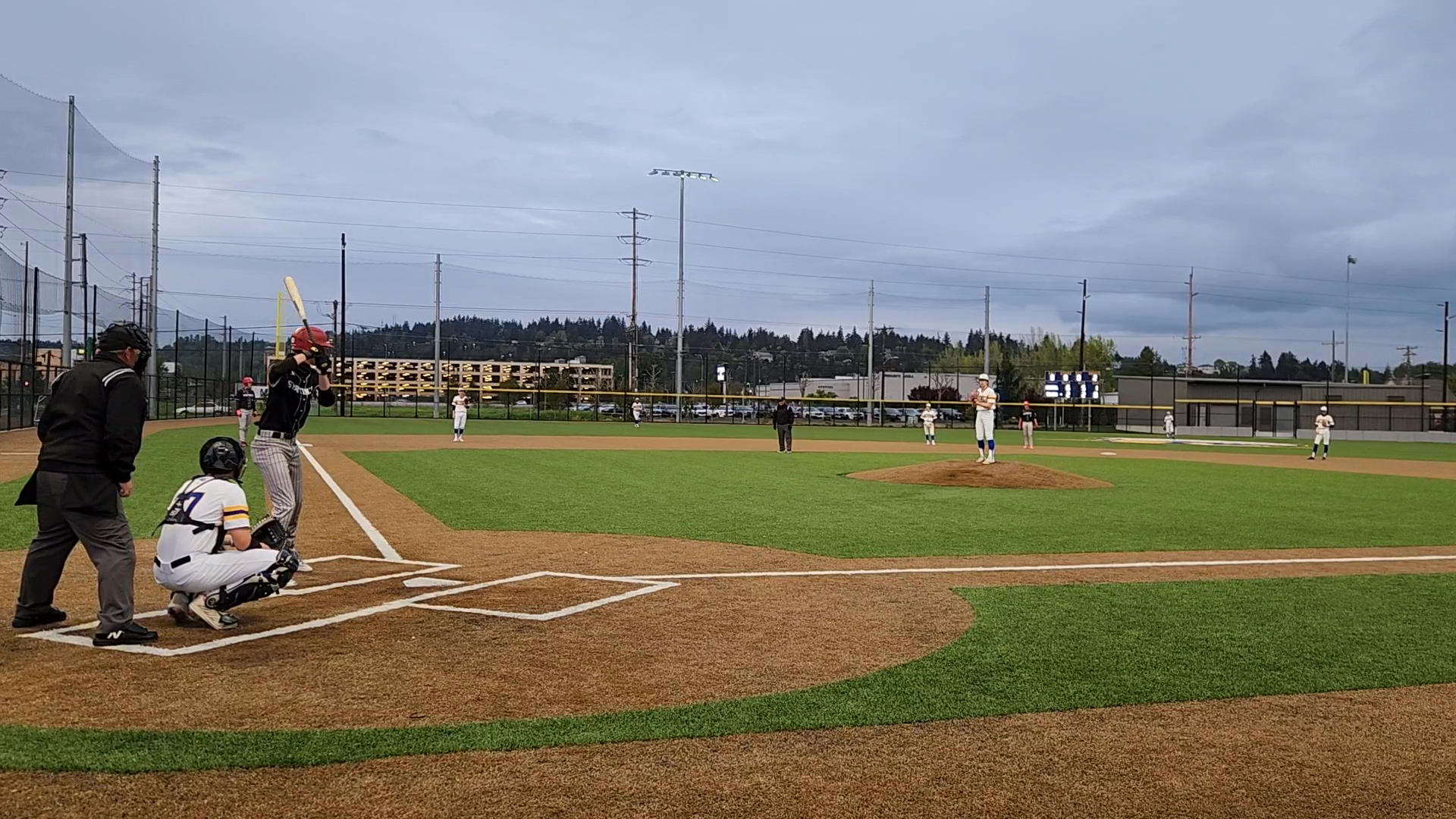 "Got a HBP and caught the ball." - Luke Tchobanoff's Baseball Videos | FieldLevel