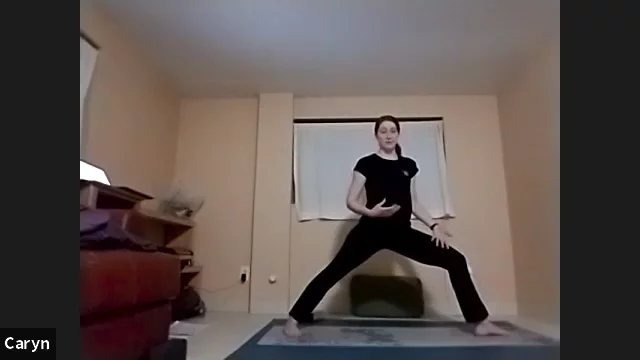 Community yoga (grounding), Caryn, 1.29.2021