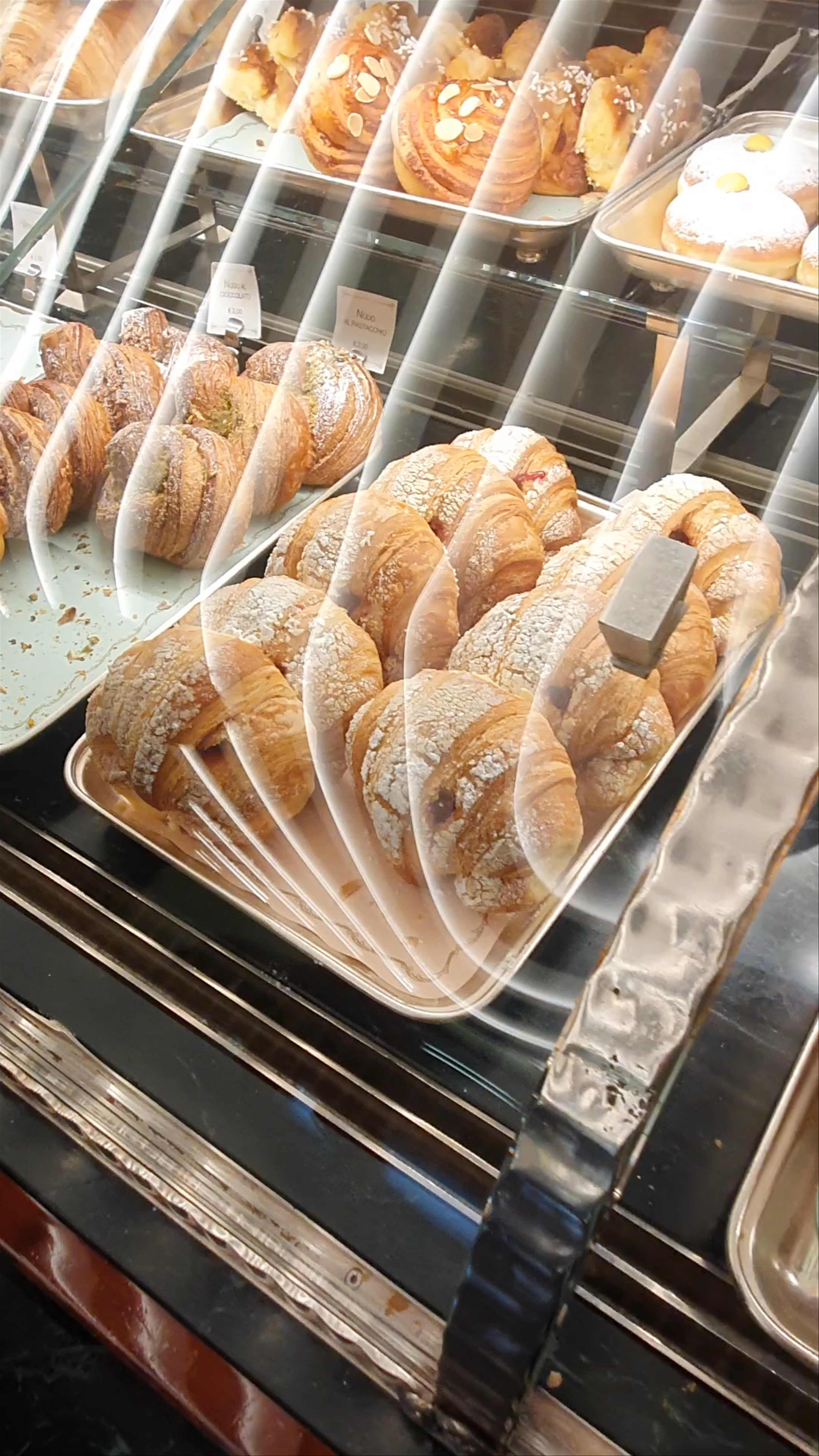 Delicious Italian Pastries at Marchesi 1824 in Milan