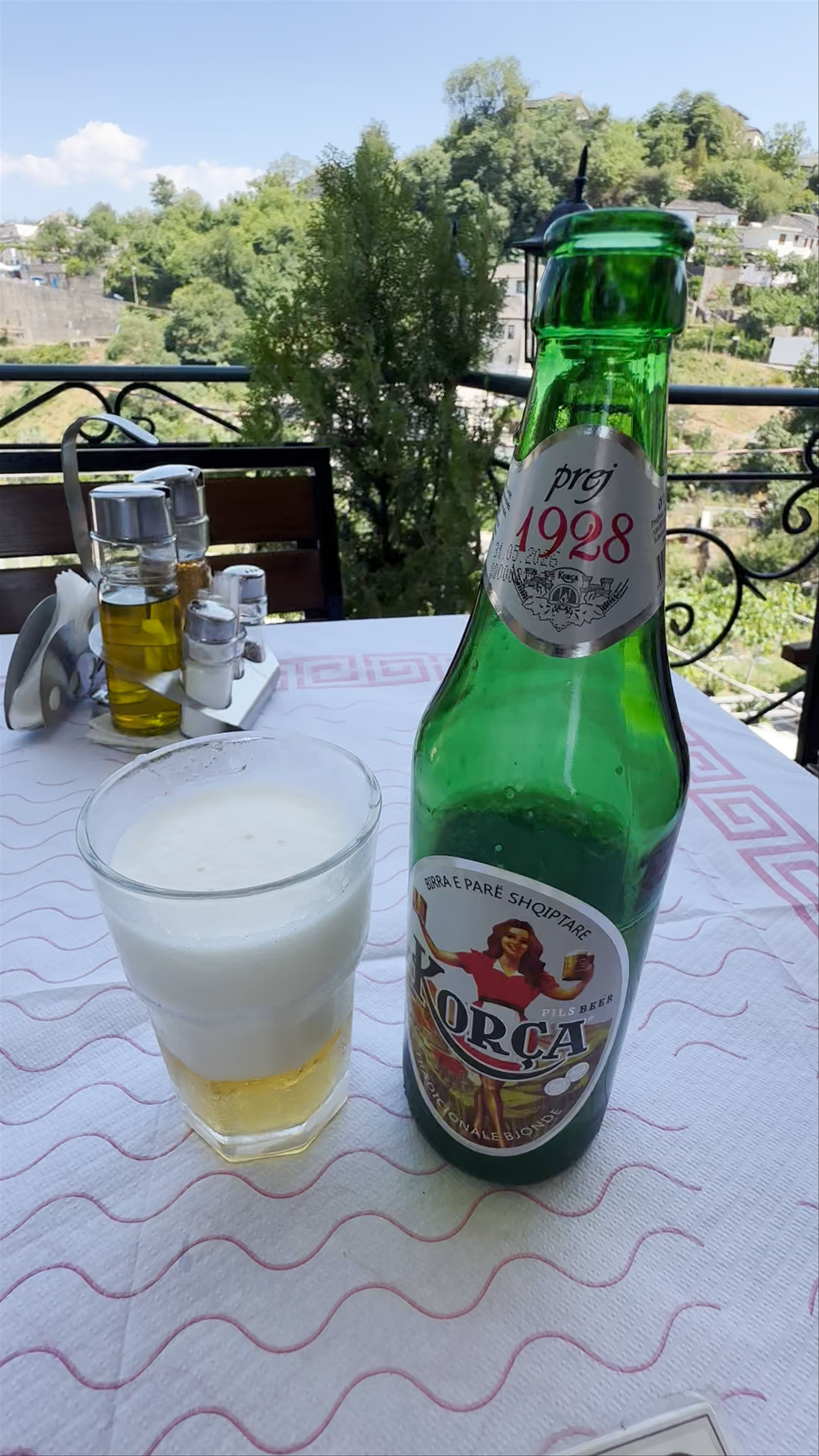 Dining with a View at Restorant Tradicional Urat, Gjirokastër