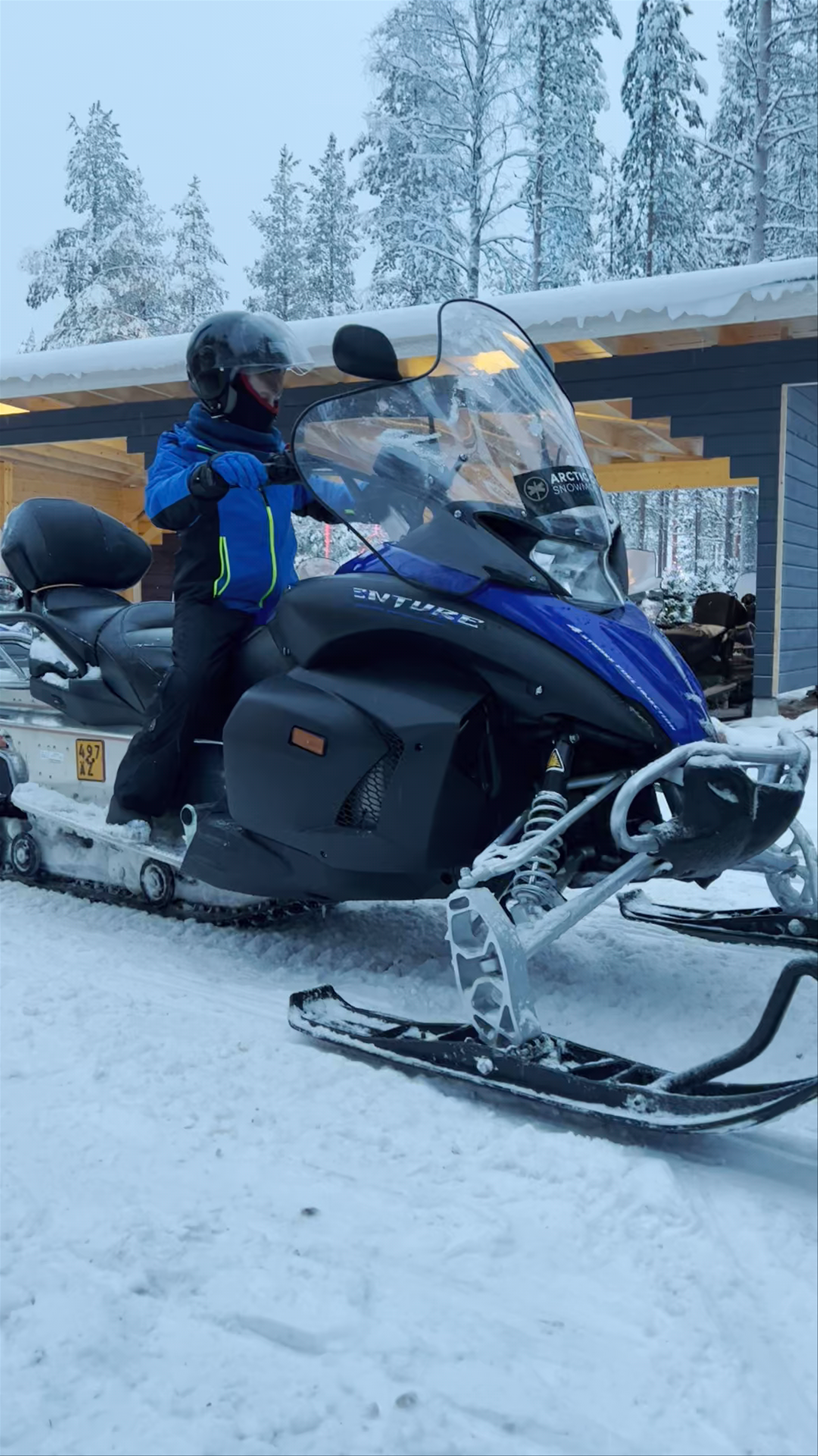 Arctic Circle Snowmobile park
