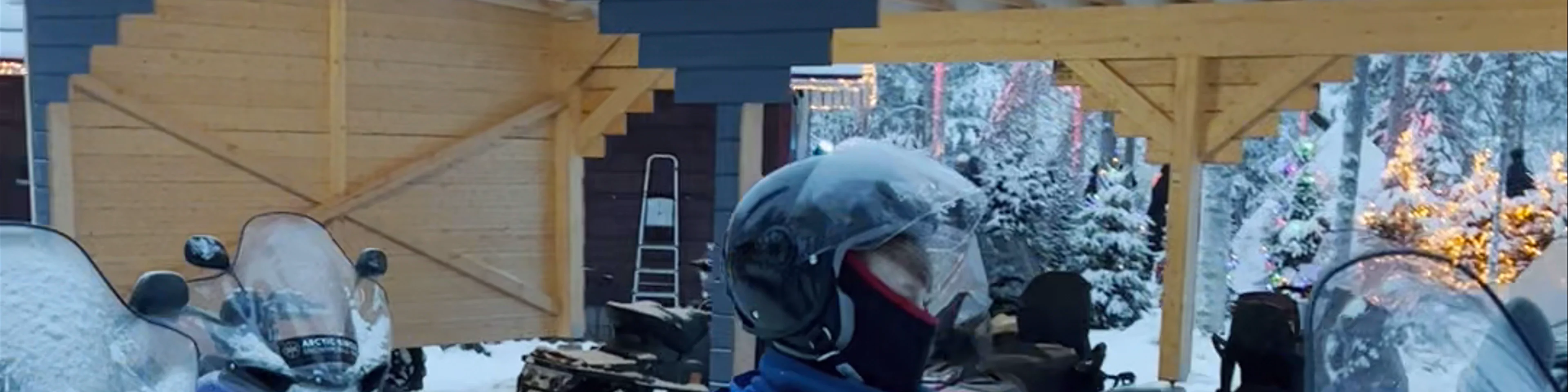 Arctic Circle Snowmobile park