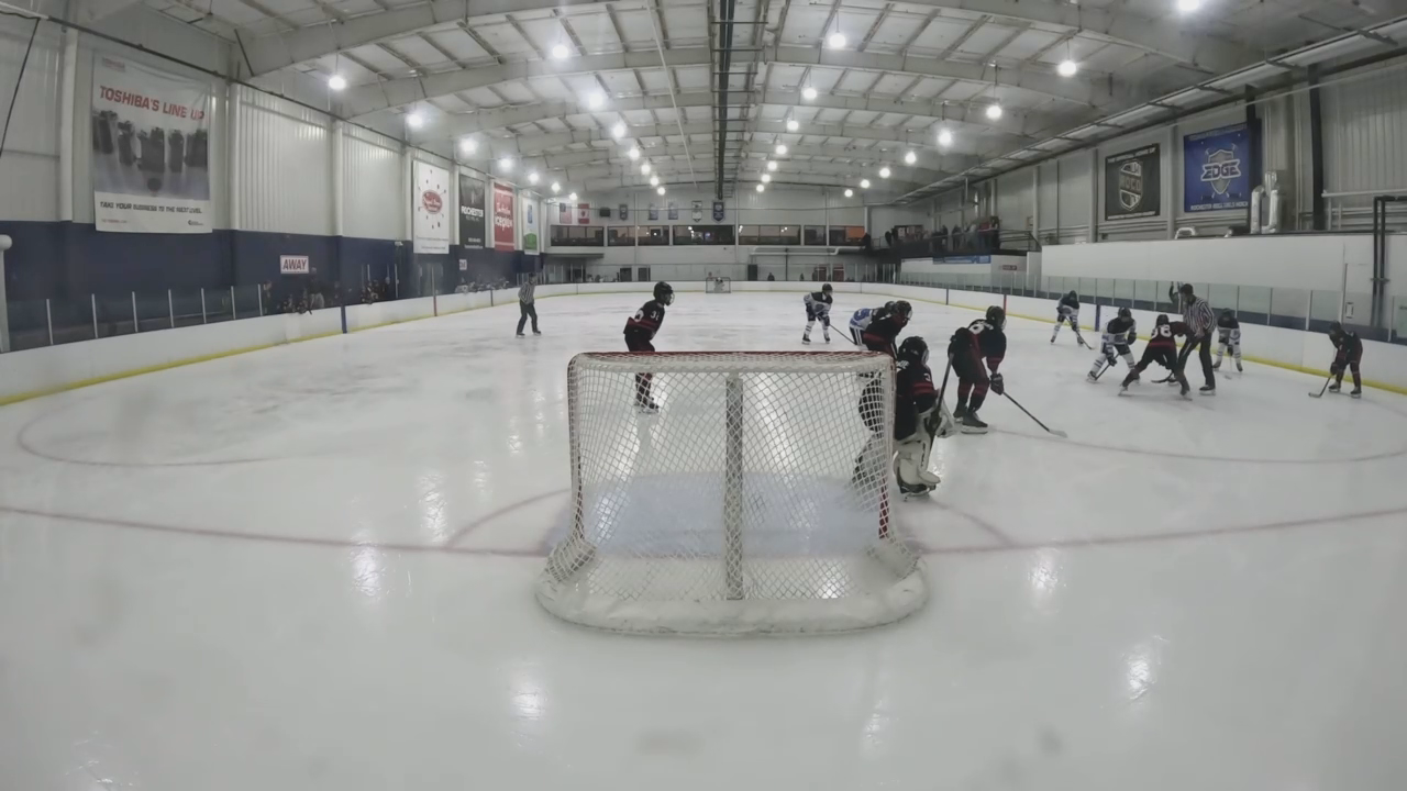 Goal score after offensive zone face-off win