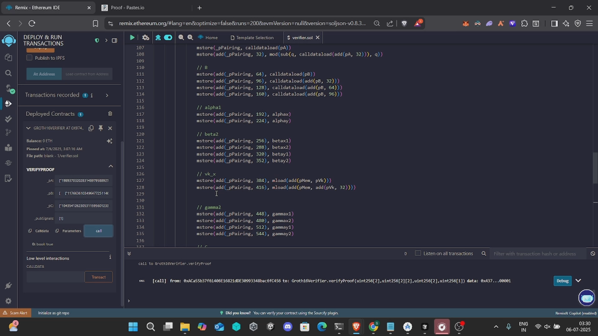 ProofOfFunds video demo