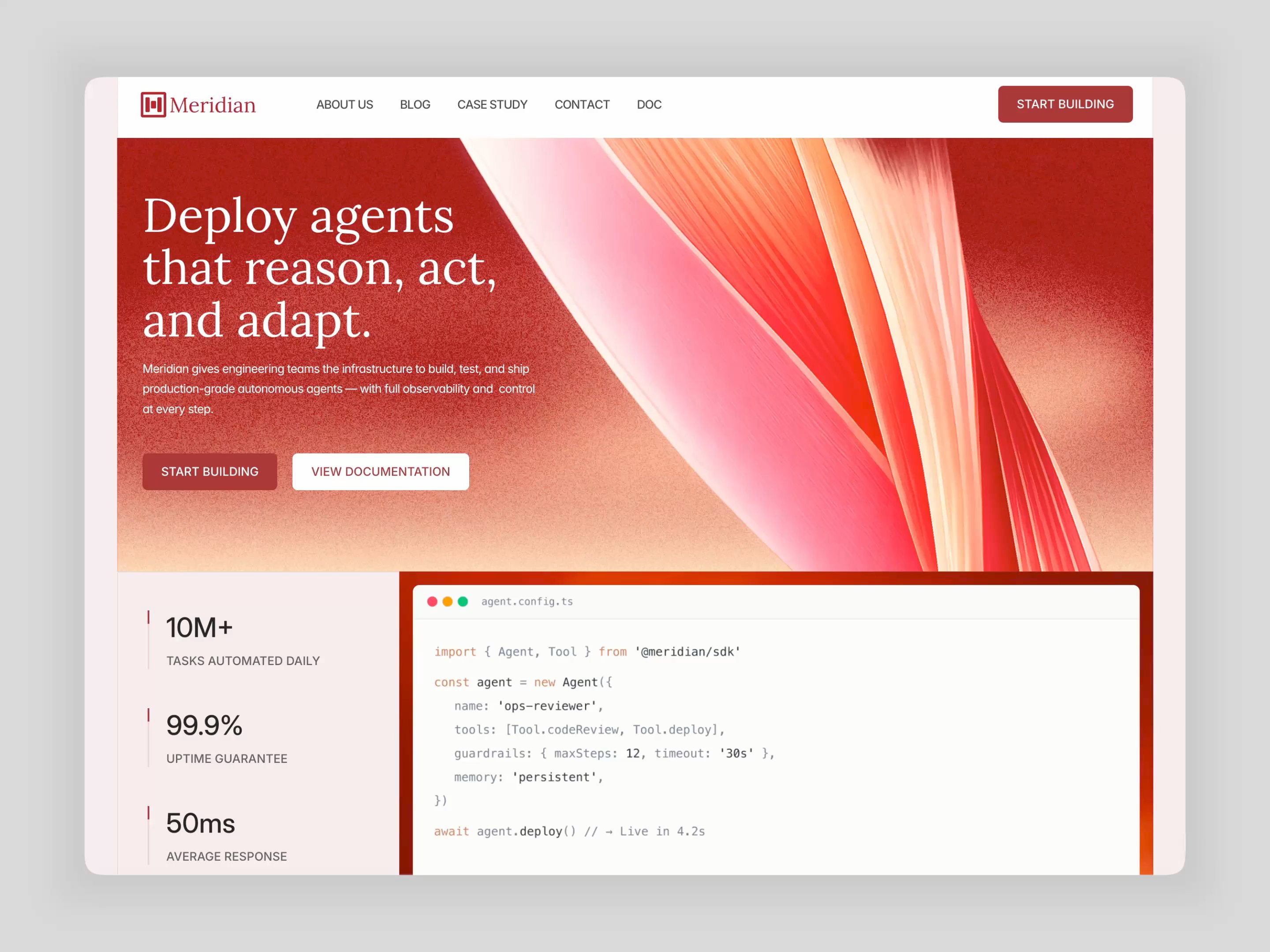 Meridian Website