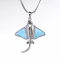 marahlago larimar Manta Ray Larimar Necklace jewelry
