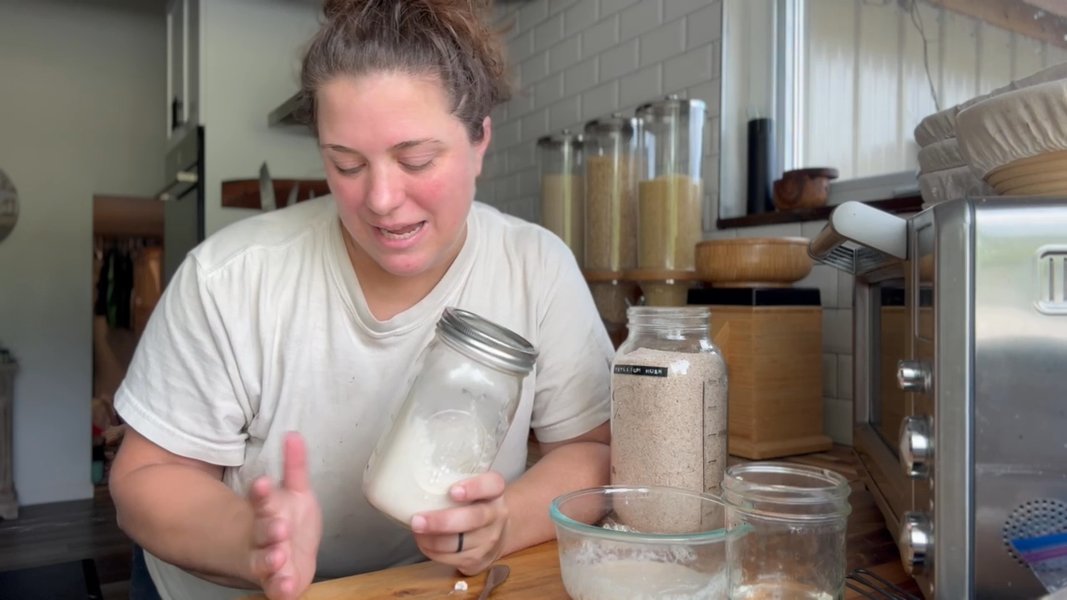 Creating a Psyllium Husk/Starter Gel For Sourdough Breads