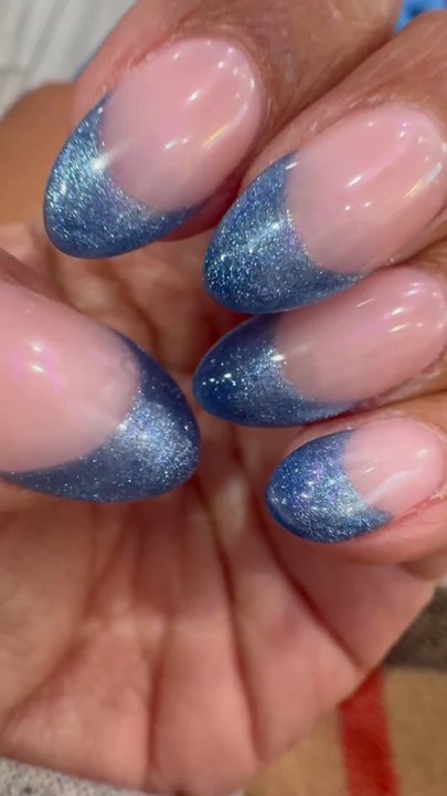 Olivia Nails And Spa - I told Emily what I wanted and it came out very nicely.  Gel builder manicure. - Nail Salons Near Me - Meridian, Idaho