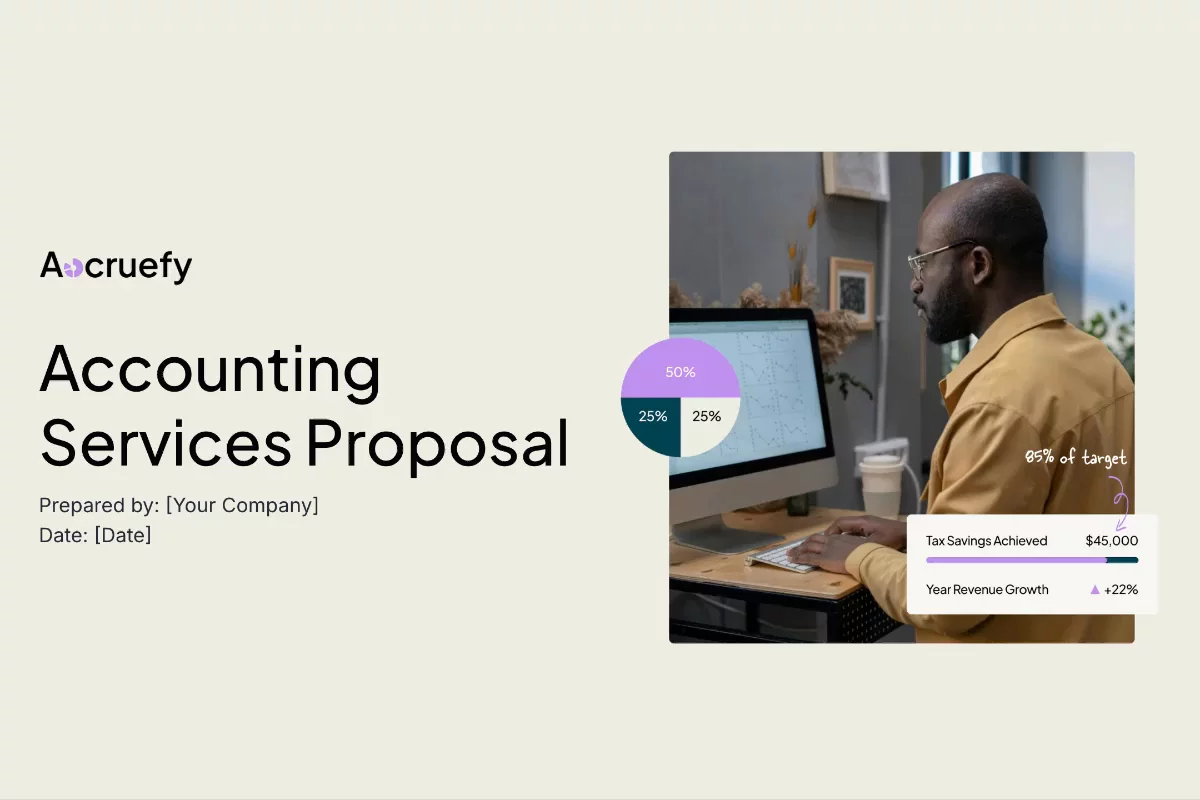 Preview of Accounting Services Proposal Template