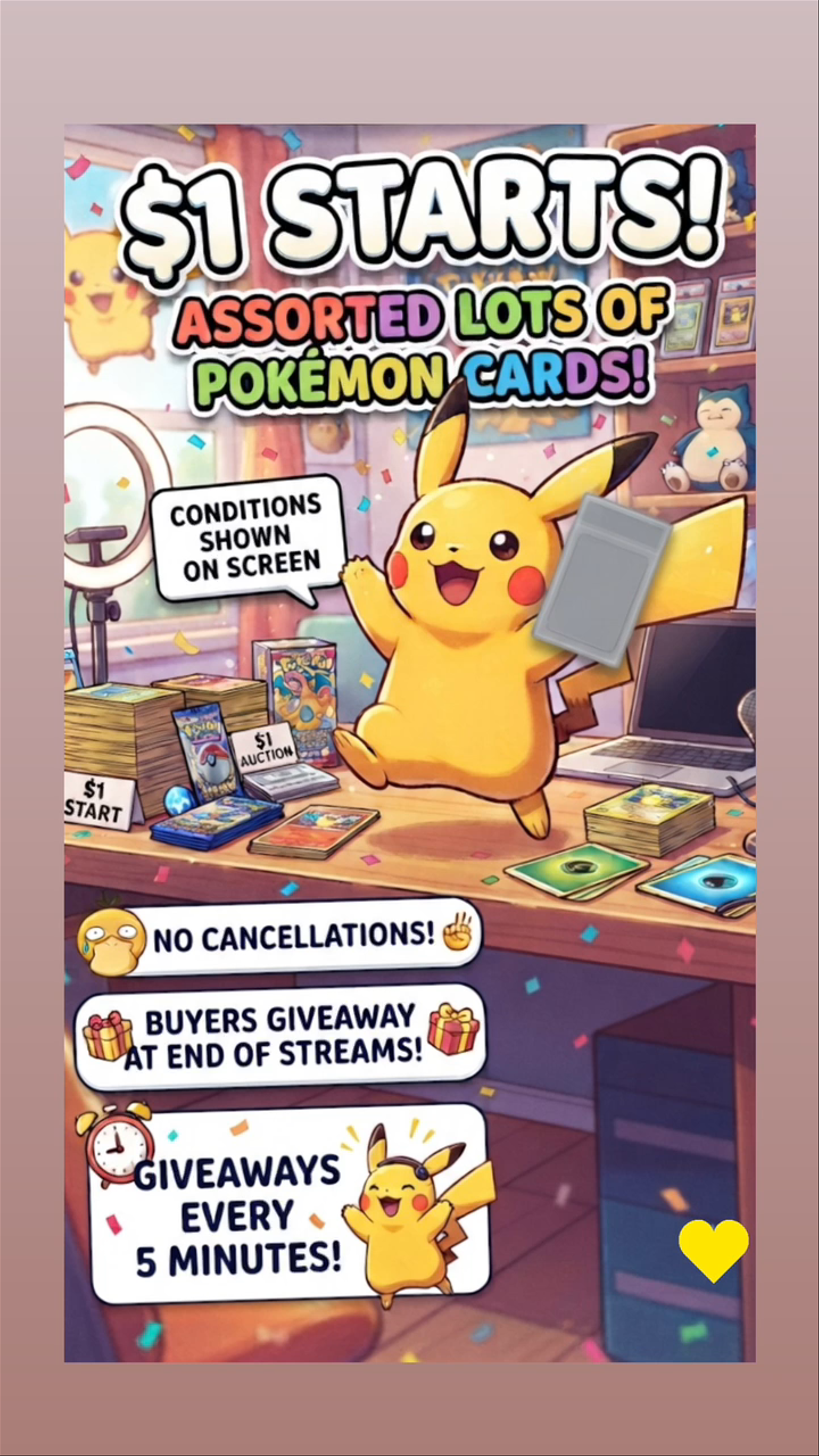 Thumbnail for live show
