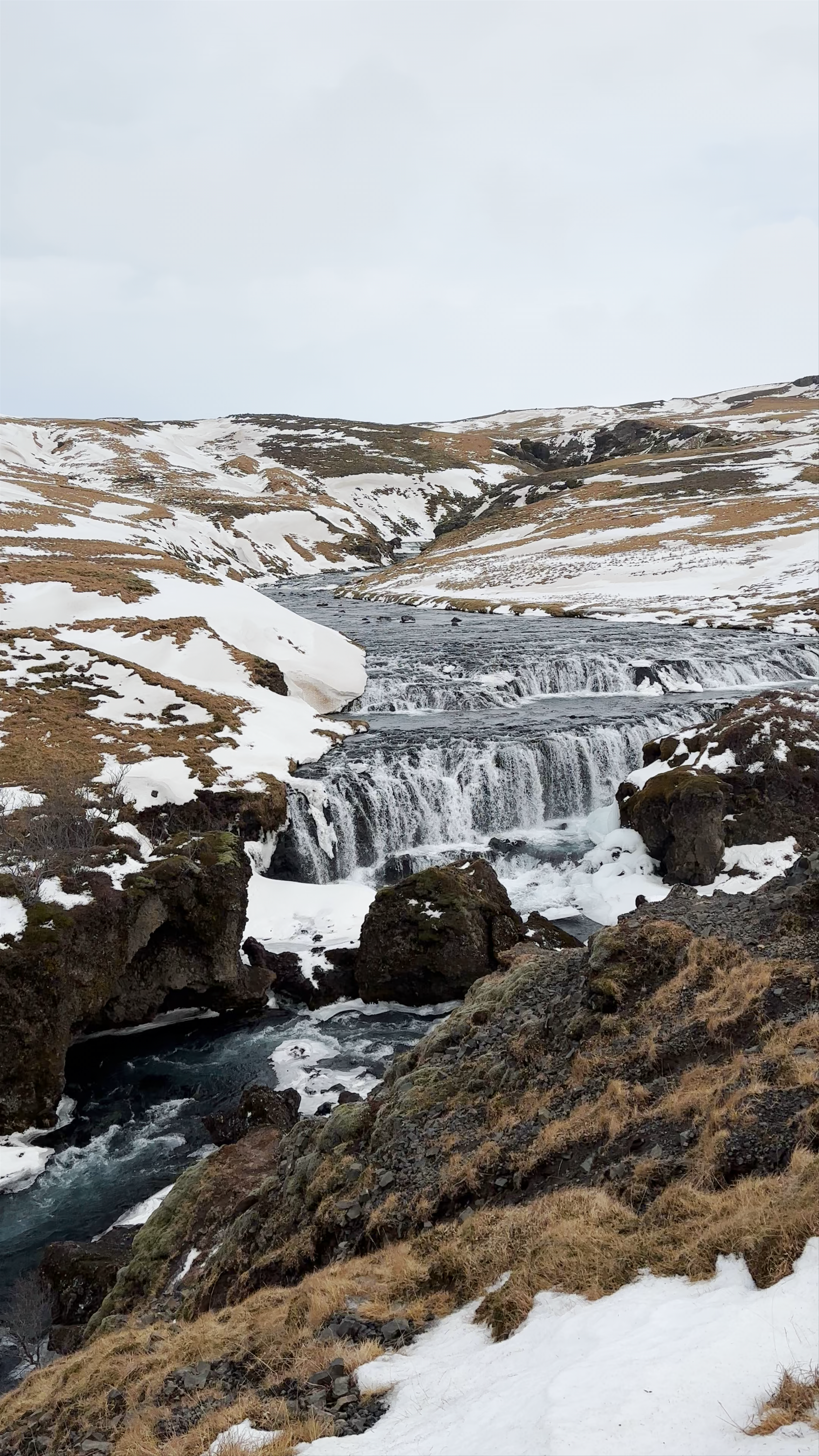 Skógafoss-Waterfall